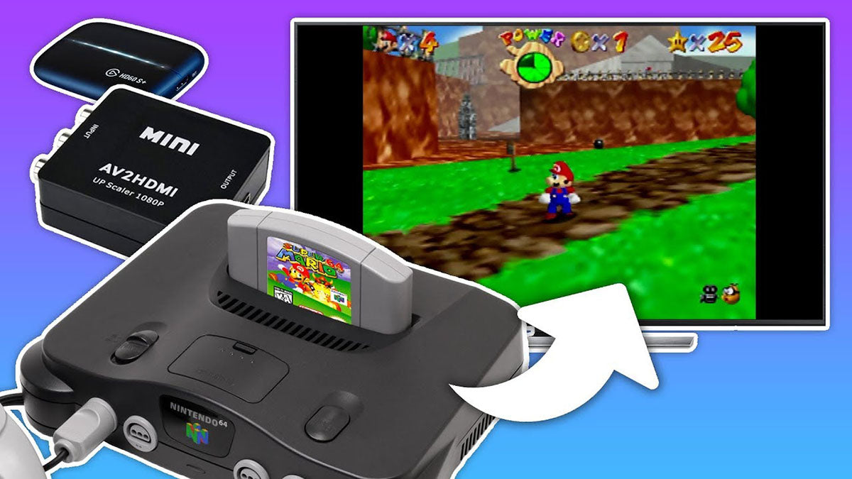How to Connect Retro Game Console to Tv