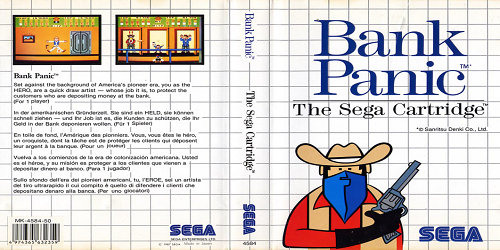 Bank Panic review on Sega Master System - retro-games.co