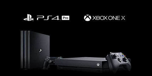 My Xbox One X PS4 Pro comparison - retro-games.co