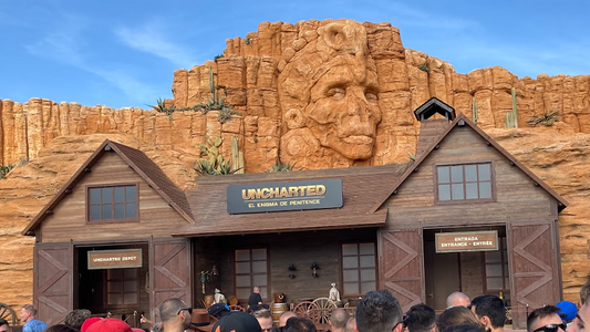 Test of Uncharted the coaster of Port Aventura! - retro-games.co