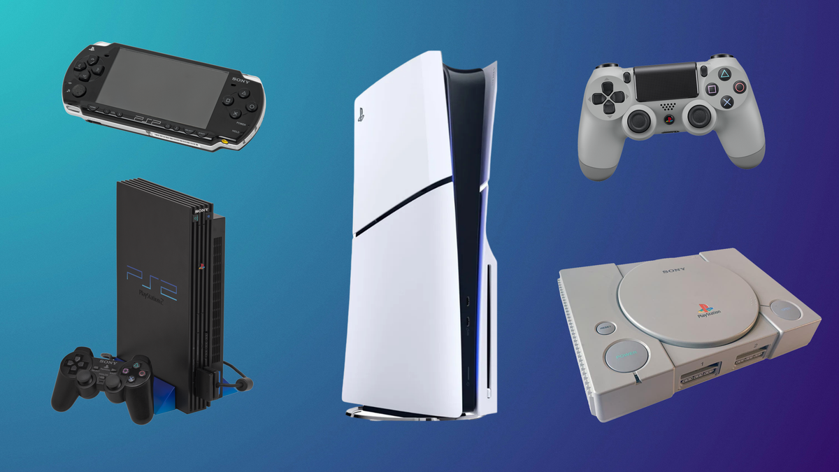 PlayStation 1 & 2 Consoles