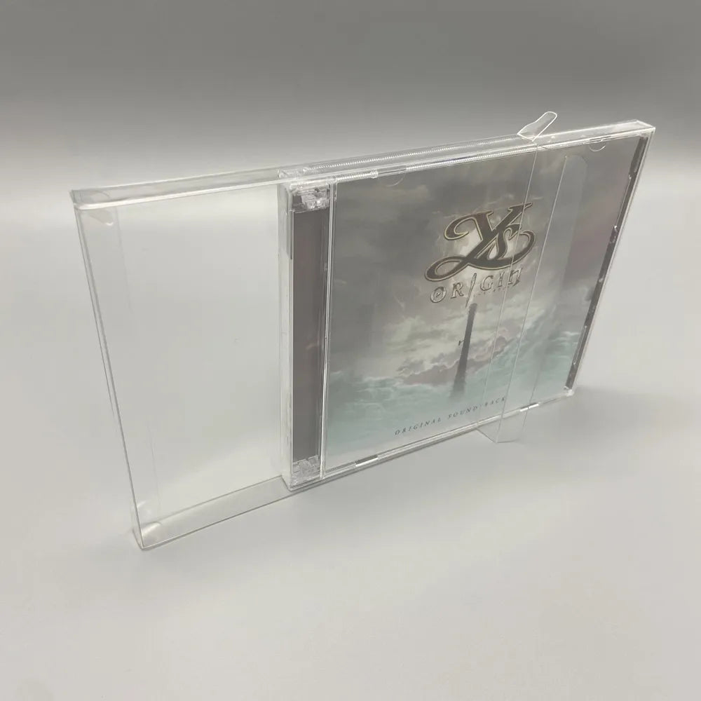 Box Protector Display collection protection box for CD PS1 Saturn game