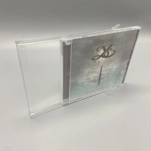 Box Protector Display collection protection box for CD PS1 Saturn game
