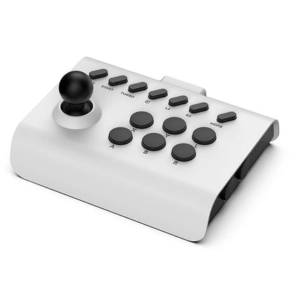 6 In1 Retro Arcade Console Game Joystick Rocker 3 Connection Modes Wireless Bluetooth Wired Fight Controller for Switch PS4 PS3
