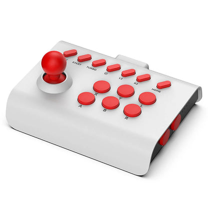 6 In1 Retro Arcade Console Game Joystick Rocker 3 Connection Modes Wireless Bluetooth Wired Fight Controller for Switch PS4 PS3