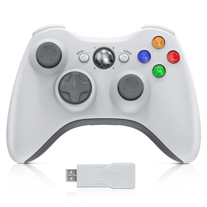 Gamepad for Xbox 360/PC 2.4G Wireless Controller W/Dual Vibration Hall Effect 6-Axis Gyro Joystick Game Remote Control Handle