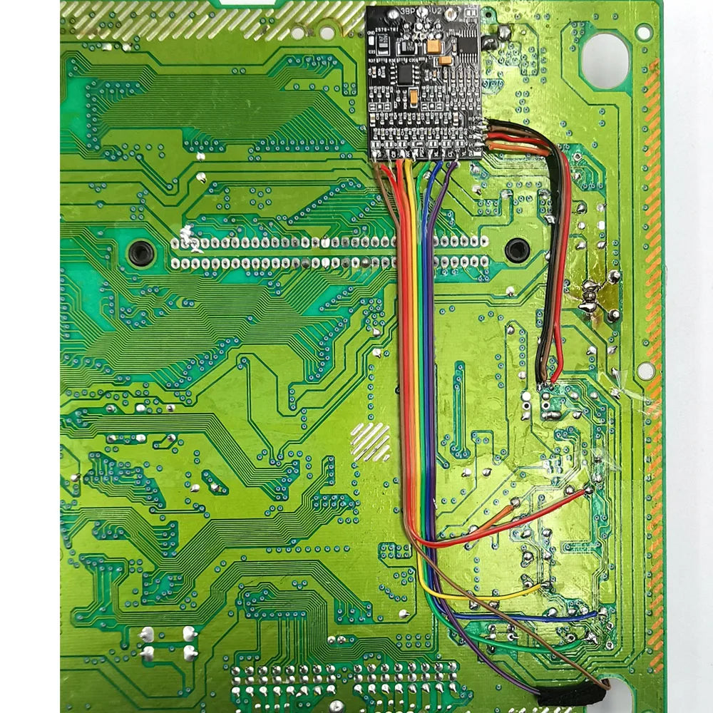 2025 Sega RGB PCB  SEGA Mega Drive  Genesis Triple Bypass  RGB THS7374  MOD  Kit for SEGA Mega Drive  Genesis Console