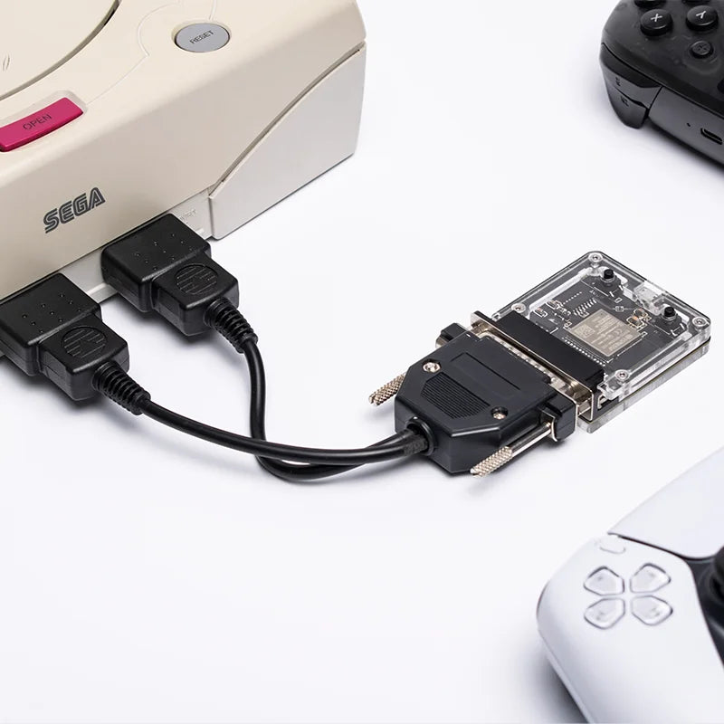 BlueRetro Core Adapter Cable  Wireless Game Controller Converter For Retro Console For PS1 PS2 NGC N64 NES SNES DC SS GEN