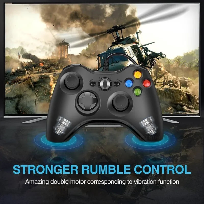 Wired USB Game Controller for Xbox360 Console Joypad for Win 7/8/10 PC Joystick Controle Mando Gamepad for Xbox 360 Accessories