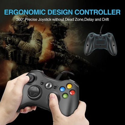 Wired USB Game Controller for Xbox360 Console Joypad for Win 7/8/10 PC Joystick Controle Mando Gamepad for Xbox 360 Accessories
