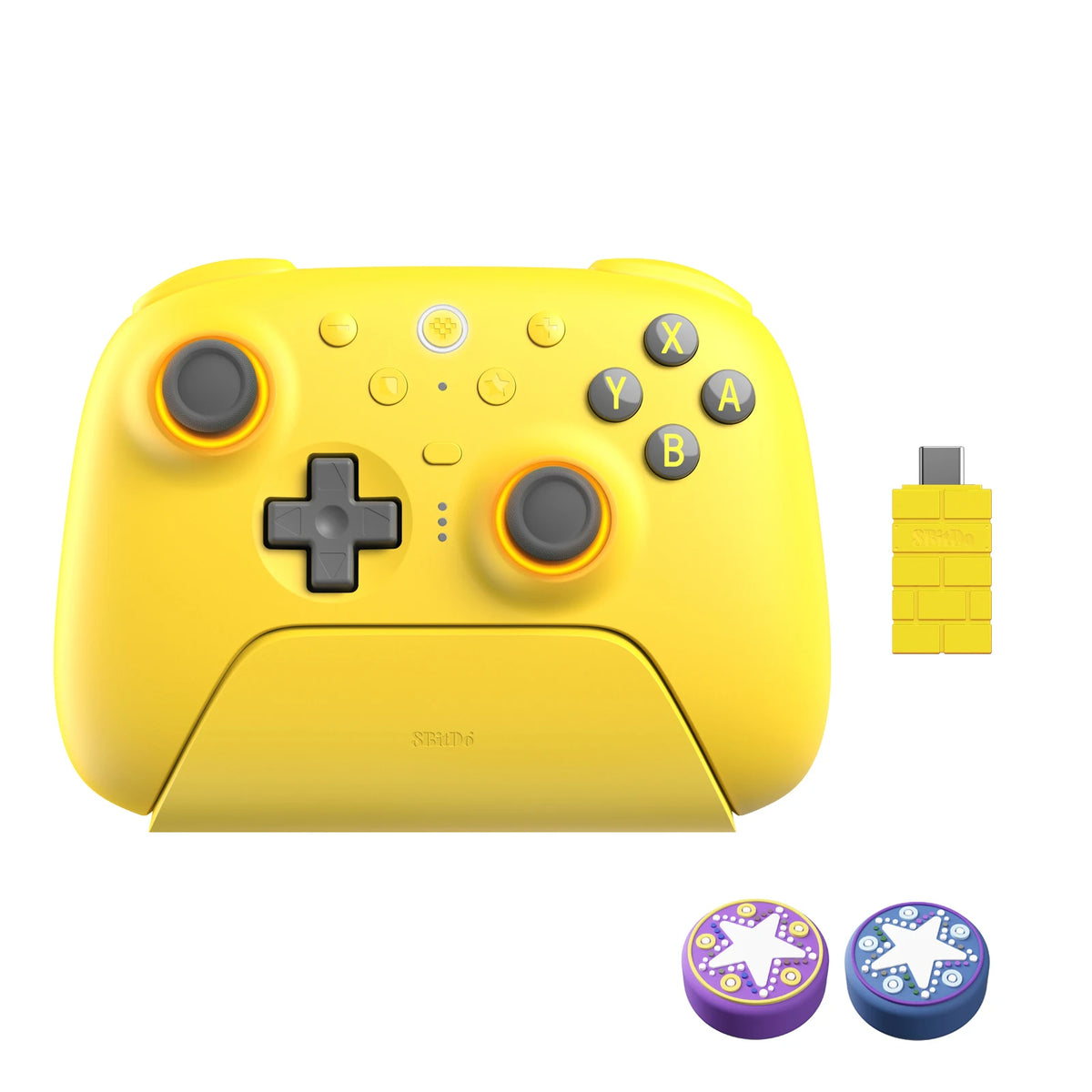 8BitDo Ultimate 2 Bluetooth Controller Wireless Gamepad for Nintendo Switch, Switch 2, Windows 10/11 with TMR Joystick Accessory