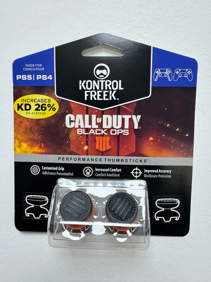 KontrolFreek FPS Freek Galaxy for PS4 High-Rise Analog Stick PS5 Controller | Performance Thumbsticks Game Joystick Silicone Cap